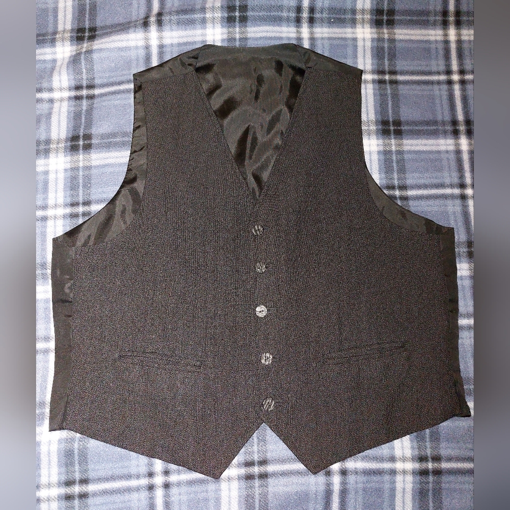 Kilt Waistcoat, Size 40-42, Charcoal Gray